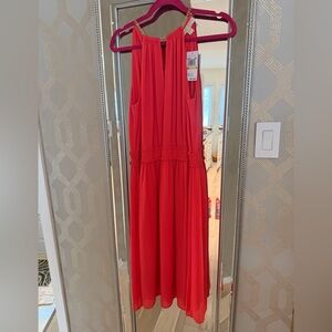 MICHAEL Michael Kors Red Sleeveless Dress